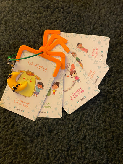 Porte-cartes Yoto avec anneaux intégrés – Pratique et personnalisable