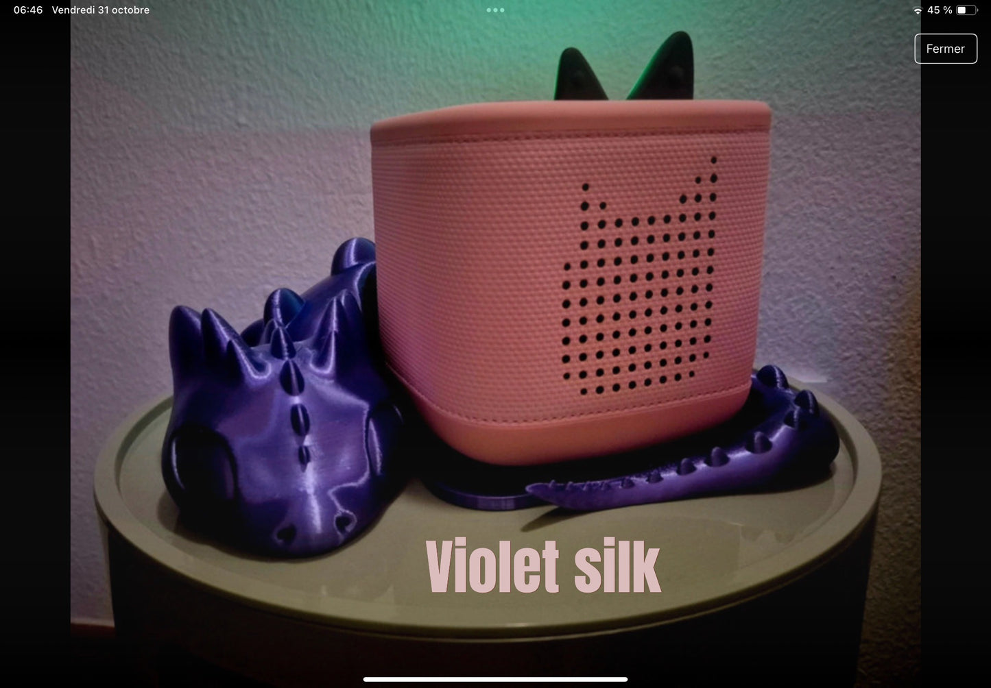 Lumy  Support Dragon Protecteur compatible Toniebox