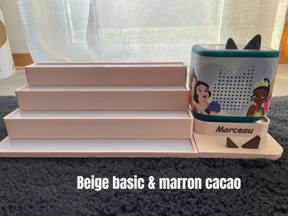 Grande étagère compatible Toniebox avec support intégré  personnalisable