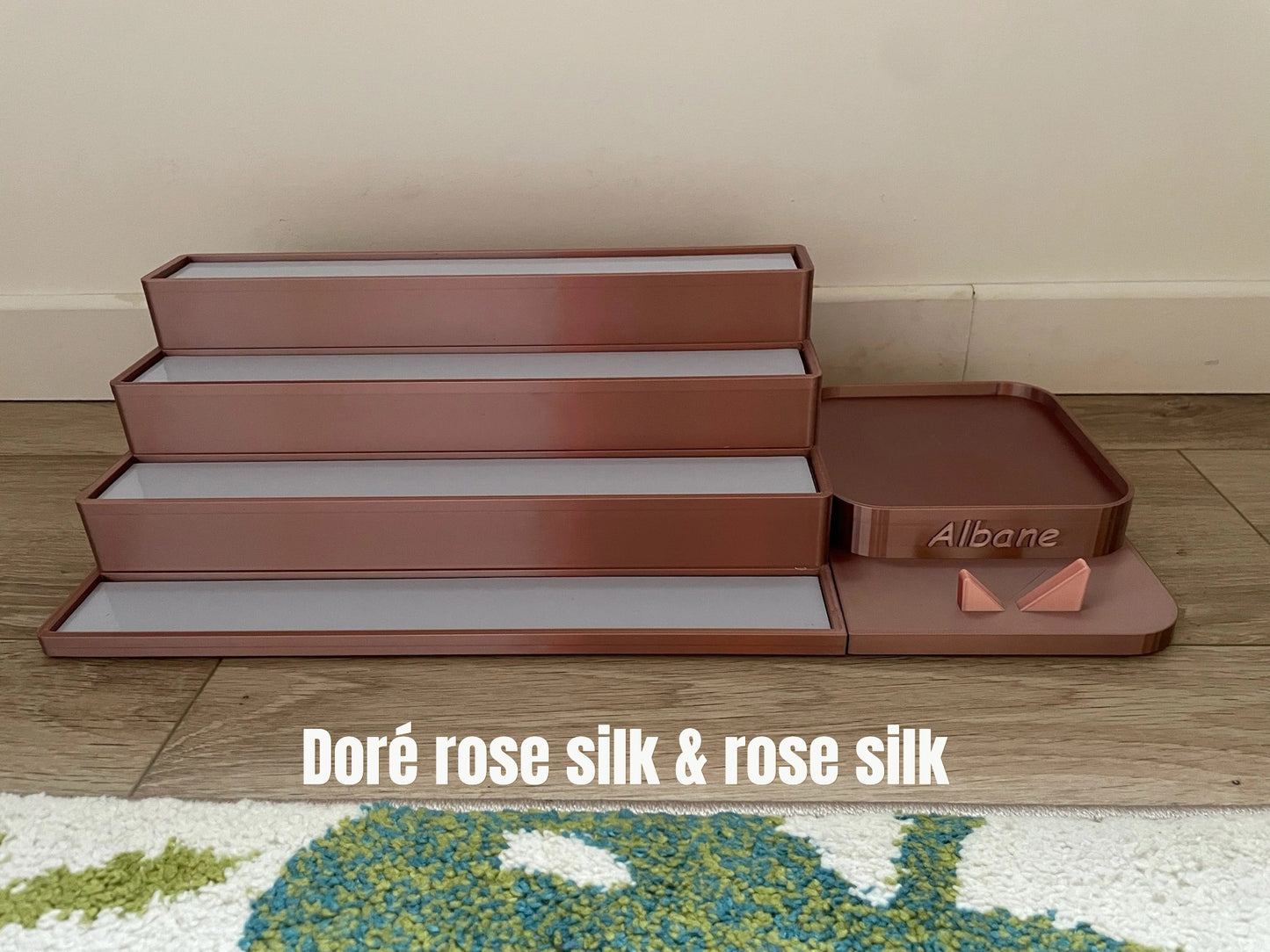 Grande étagère compatible Toniebox avec support intégré  personnalisable