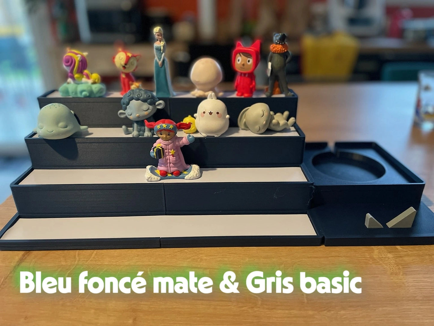 Grande étagère compatible Toniebox avec support intégré  personnalisable