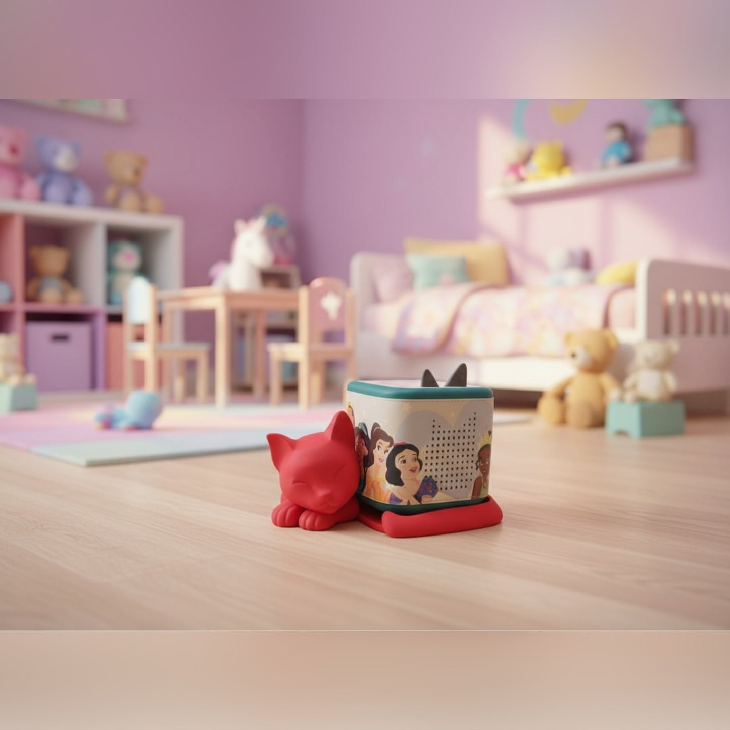 Mimi Support chaton tout mignon compatible Toniebox