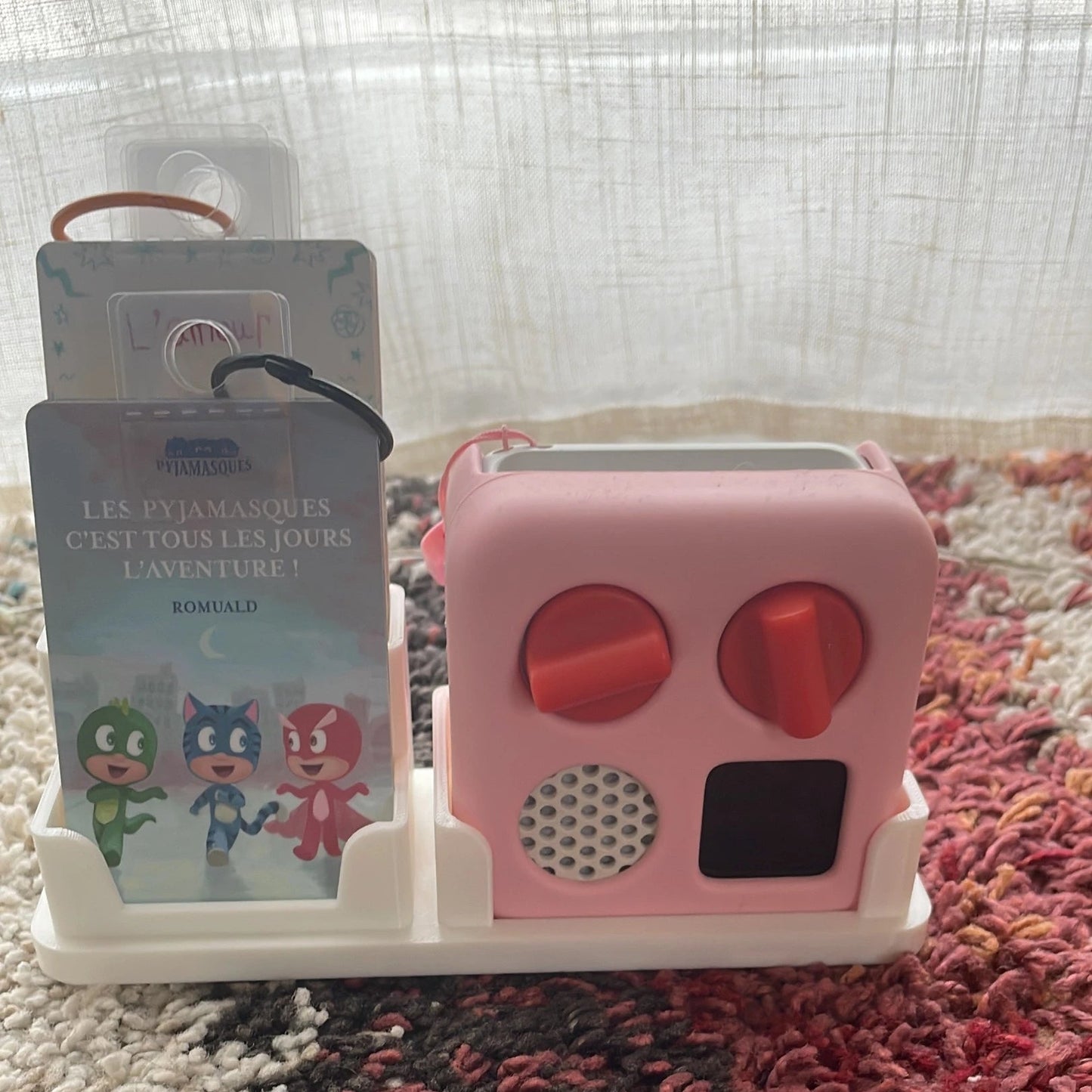 Support compatible Yoto Mini avec porte-cartes intégré