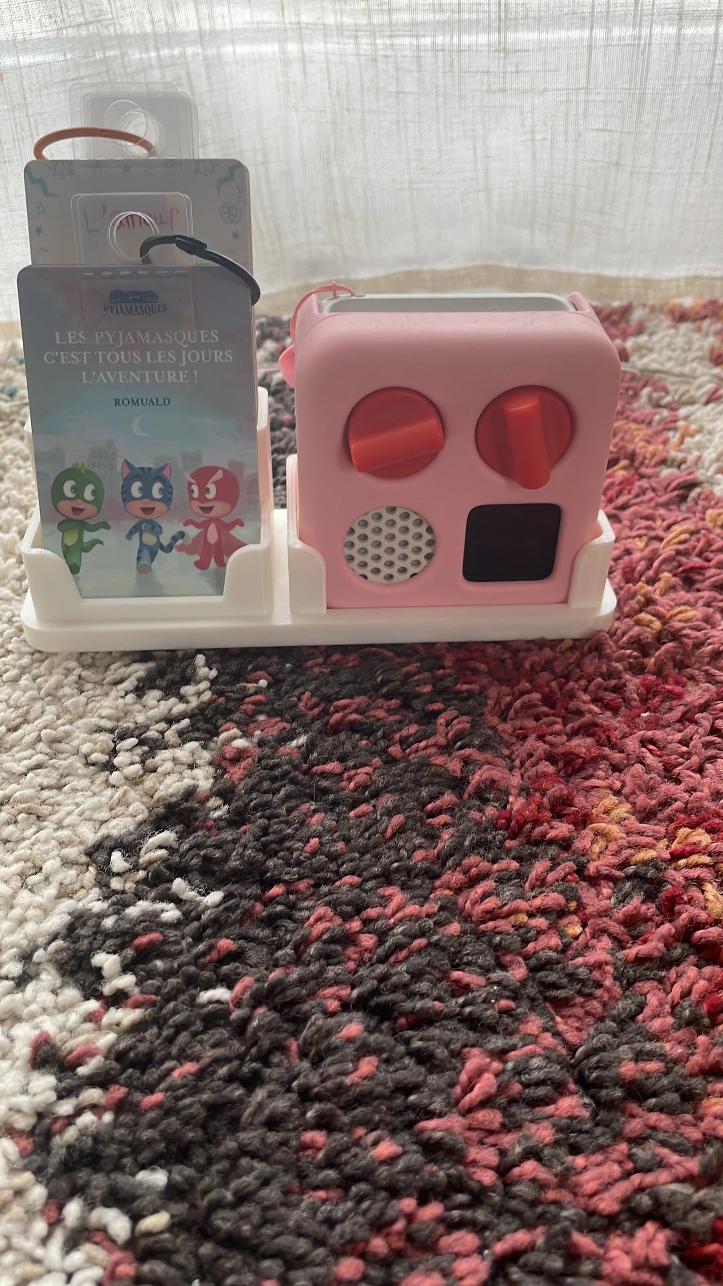 Support compatible Yoto Mini avec porte-cartes intégré